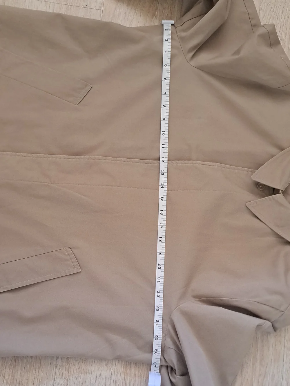 VINTAGE 60s ZEELANDER IMPORT Men's Tan Single-Breasted Trench Coat